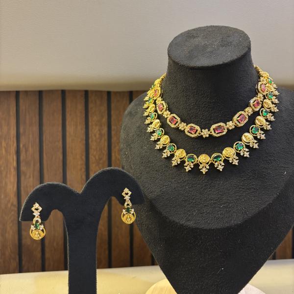 Antique AD stone necklace