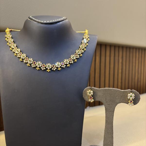 AD Stone Necklace