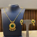 Royal Green Antique Jewellery Set